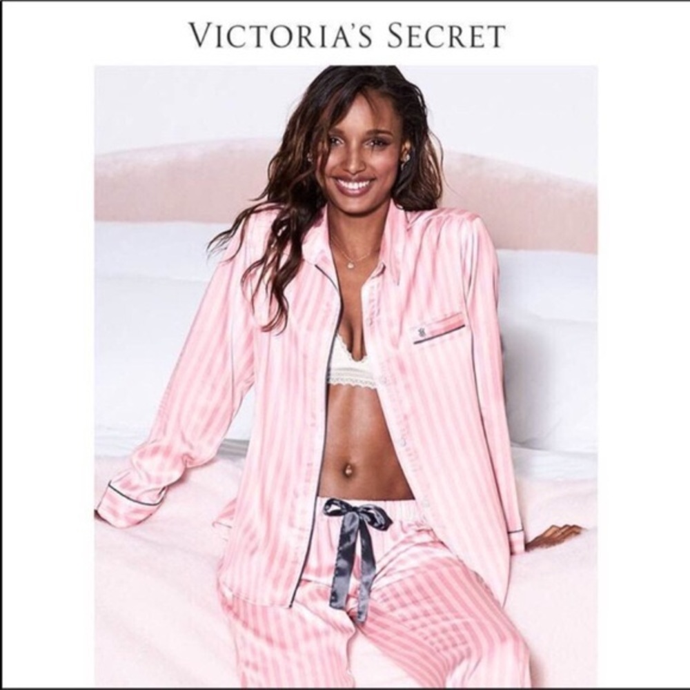 Satin PJ set by Victoria’s Secret